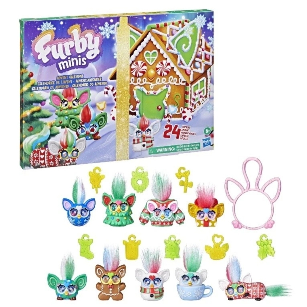 New Furby Minis Advent Calendar Christmas Countdown Gift for Kids 24 Day